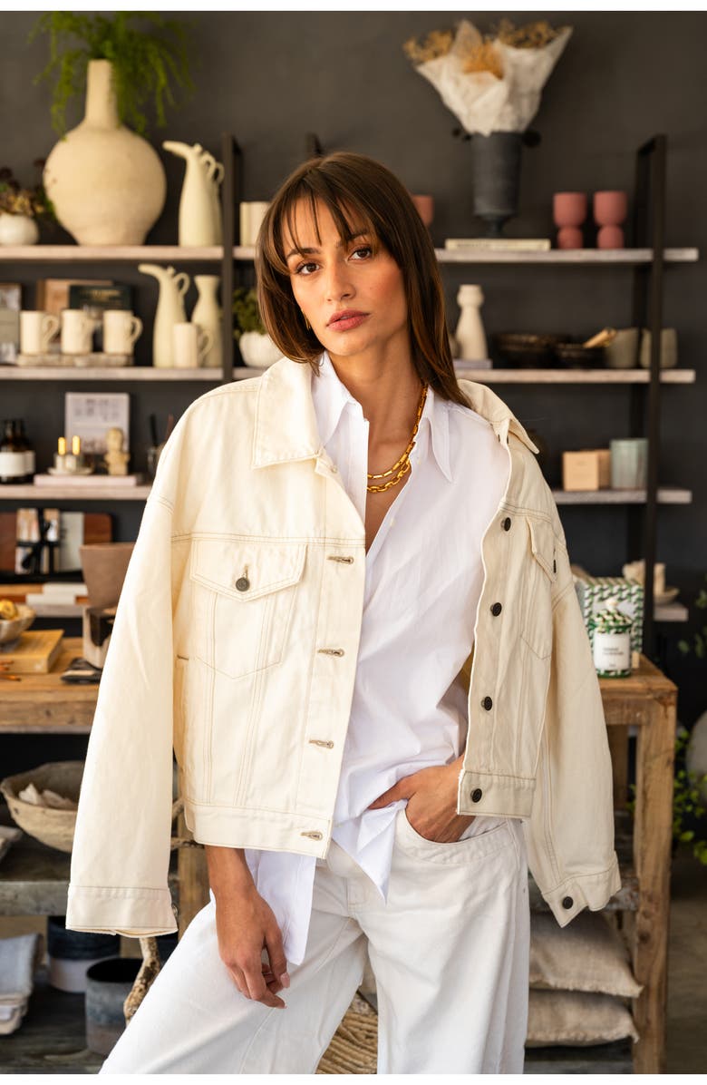 CHRISTINA CARUSO Box Link Necklace, Alternate, color, 