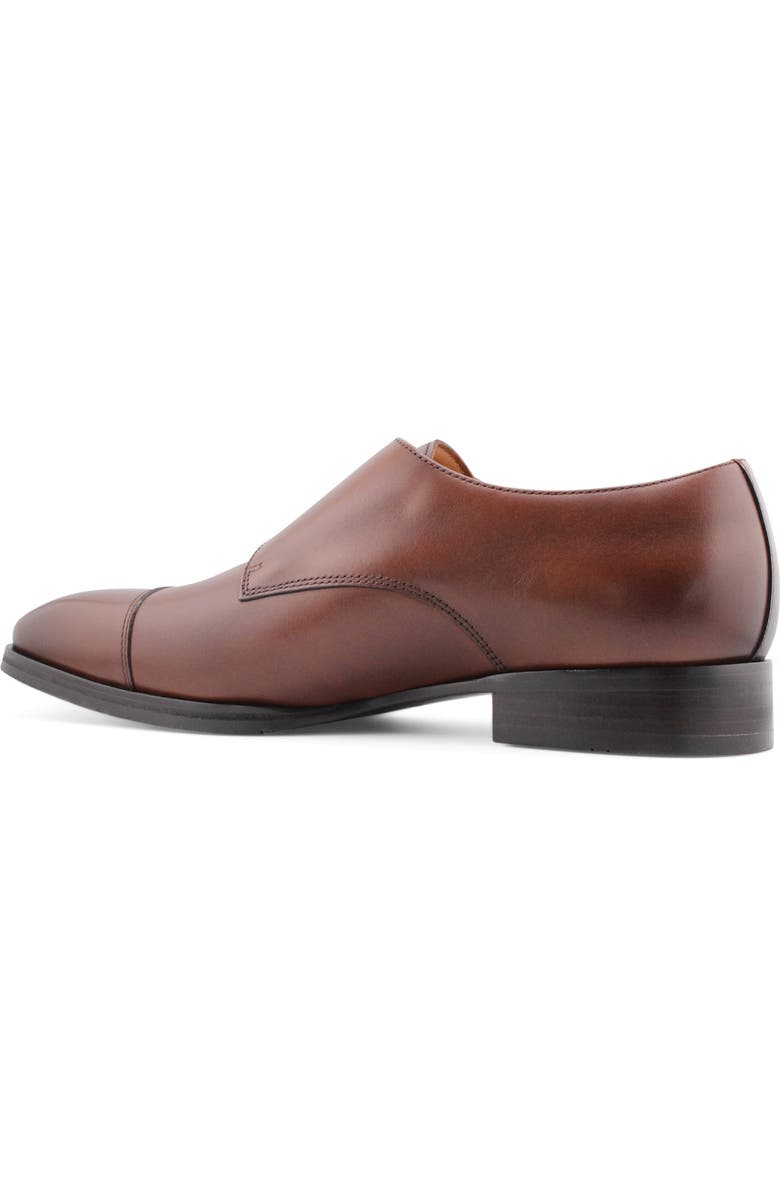 Gordon Rush Brayden Double Monk Strap Shoe, Alternate, color, Brandy