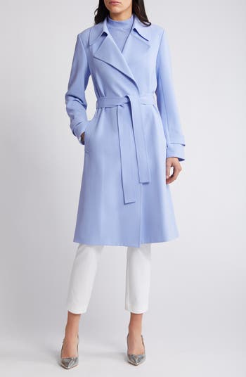 Theory Oaklane Admiral Crepe Trench Coat | Nordstrom Theory Oaklane Admiral Crepe Trench Coat | Nordstrom