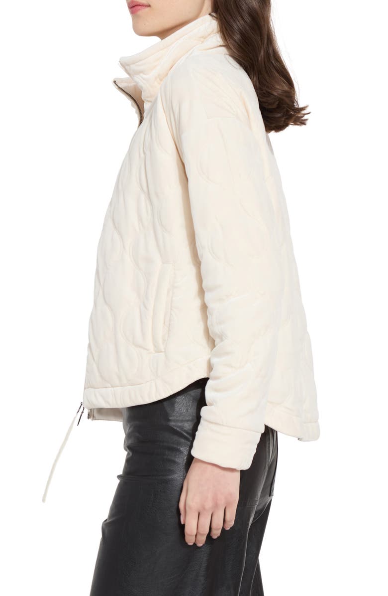 Lysse Quilted Velvet Jacket, Alternate, color, 