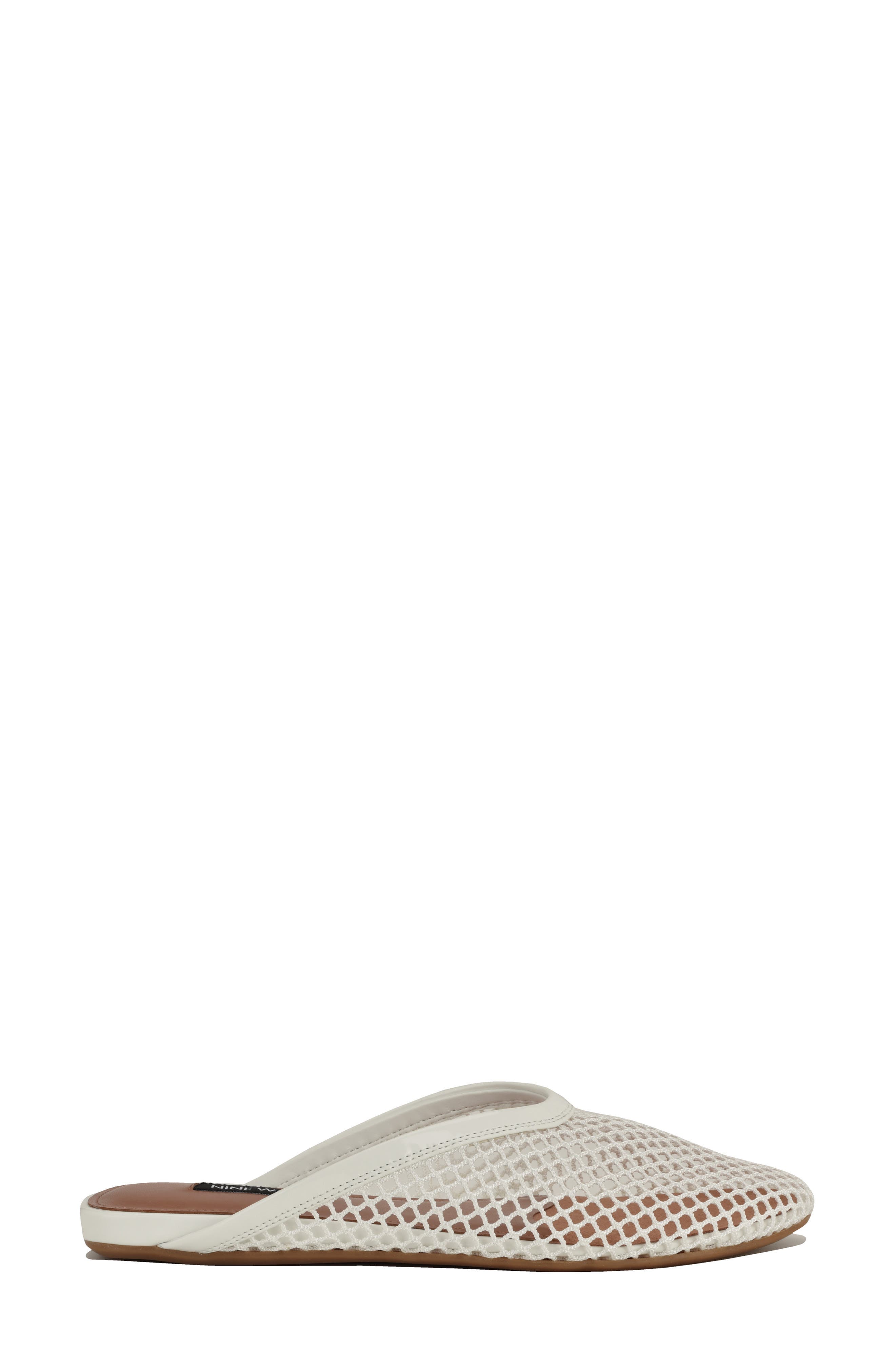 Nine West Daniela Mesh Mule, Alternate, color, White