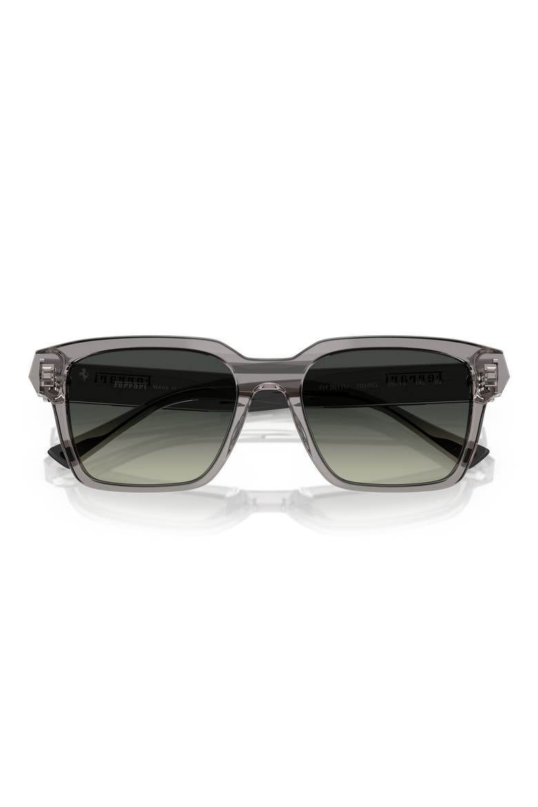 55mm Gradient Square Sunglasses, Alternate, color, GREY / GRADIENT GREY