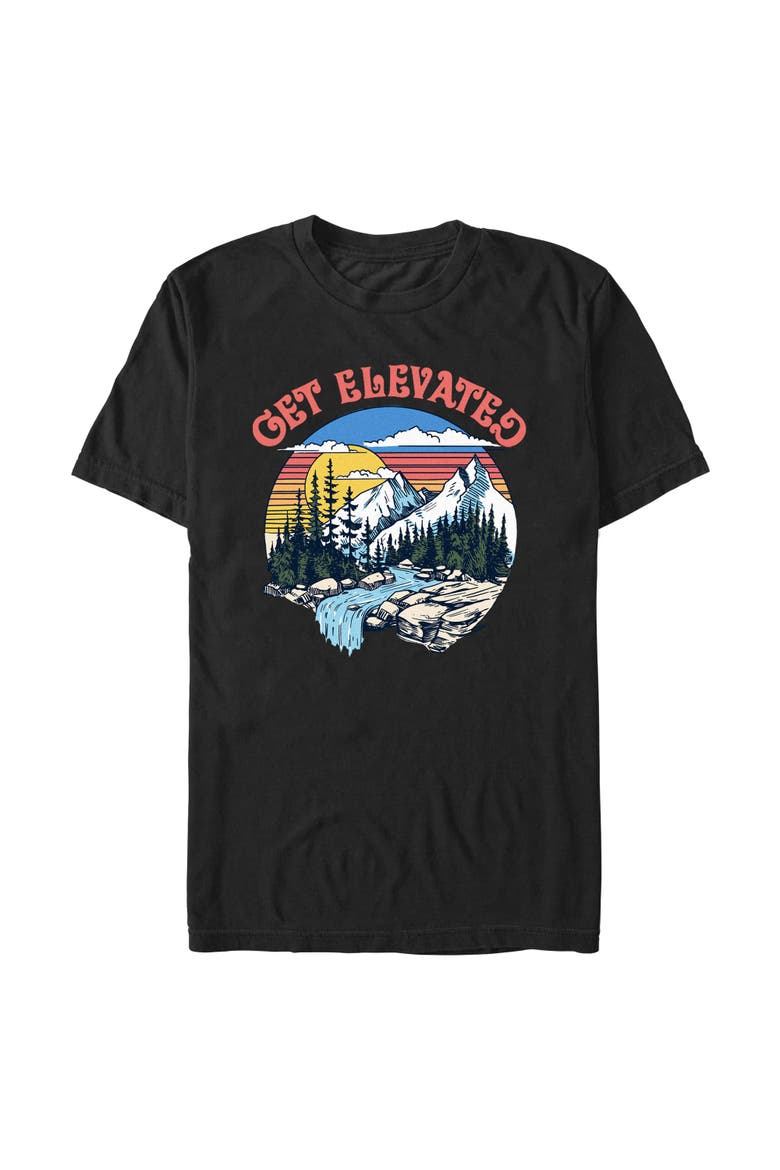 Men's Lost Gods Get Elevated  Graphic T-Shirt, Alternate, color, Black