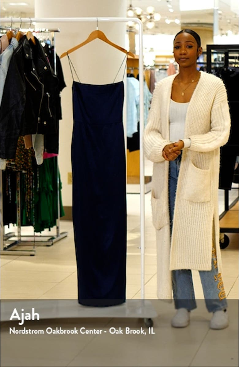 Frankie Silk Slipdress, sales video thumbnail