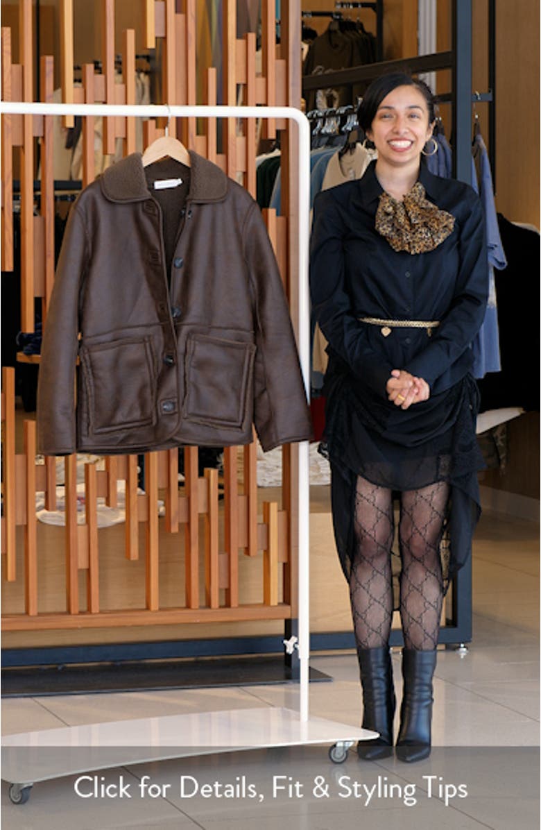 Faux Shearling Jacket, sales video thumbnail