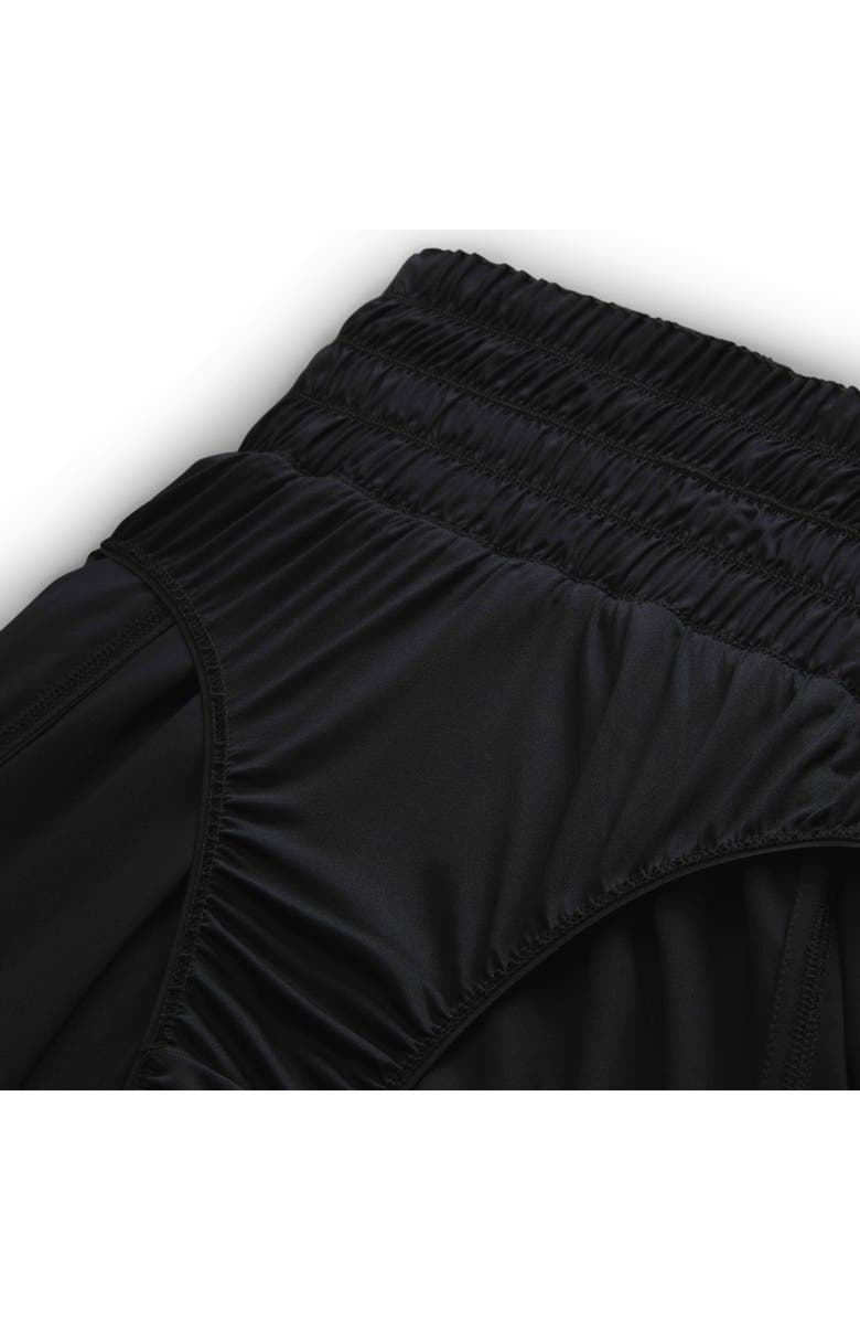 Nike Dri-FIT Ultrahigh Waist Brief Lined Shorts, Alternate, color, Black/ Cool Grey