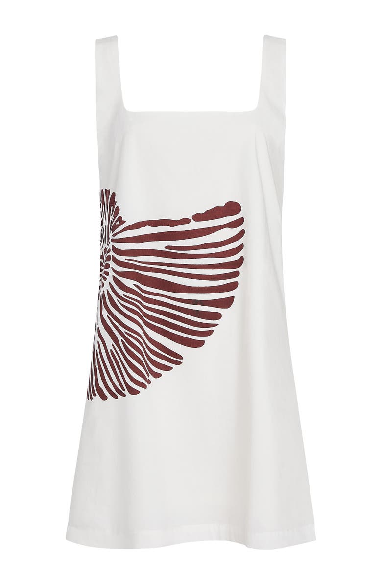 SITANO Shellona Mini Dress, Alternate, color, White