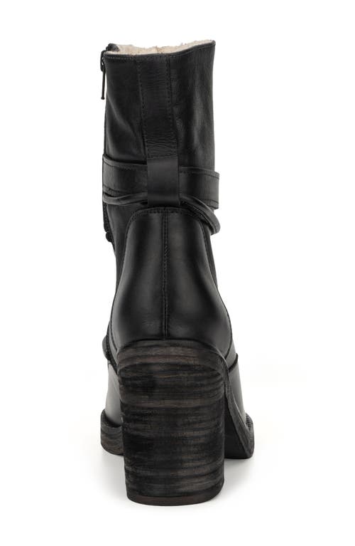 Vintage Foundry Denisa Faux Fur Lined Boot In Black