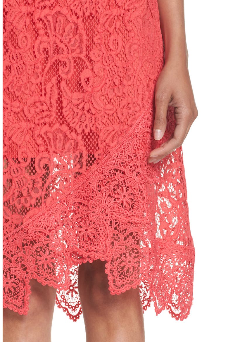 BB Dakota Rylee Sleeveless Lace Dress, Alternate, color, GLOW