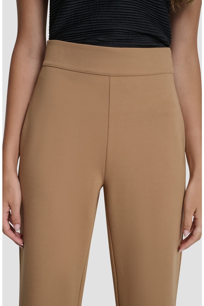 Flare Hem Ponte Pants, Alternate, color, TRUFFLE