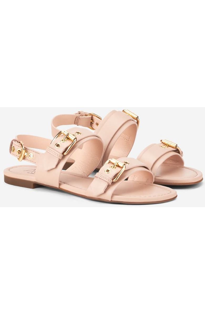 AGL Summer Multi Buckles Sandal, Alternate, color, Powder Pink