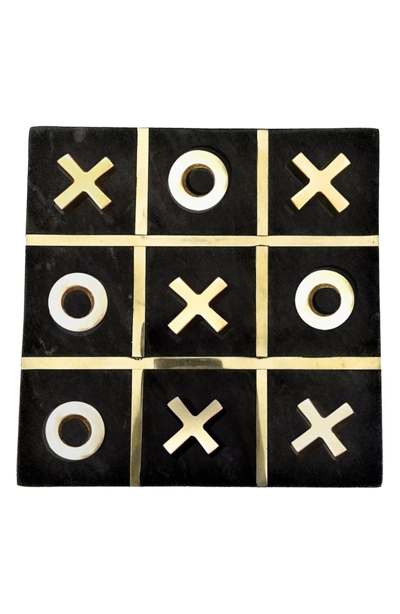 A & B Home Marble Tic-Tac-Toe Game, Alternate, color, 