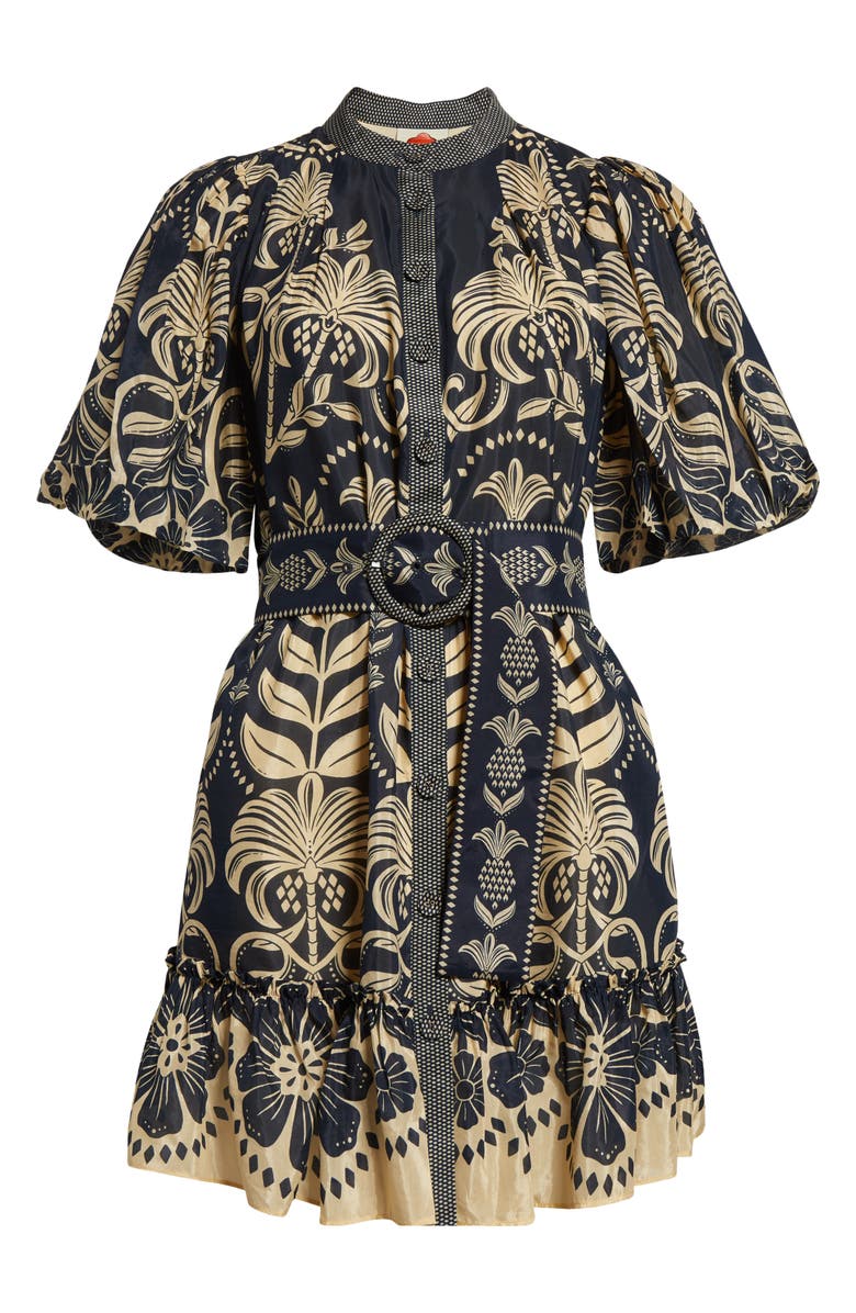 FARM Rio Ainika Tropical Spendor Mini Dress, Alternate, color, 