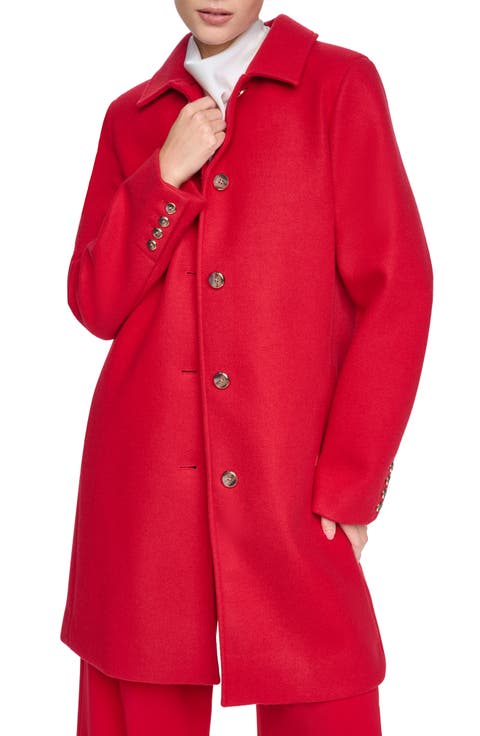 Faux Wool Walker Coat