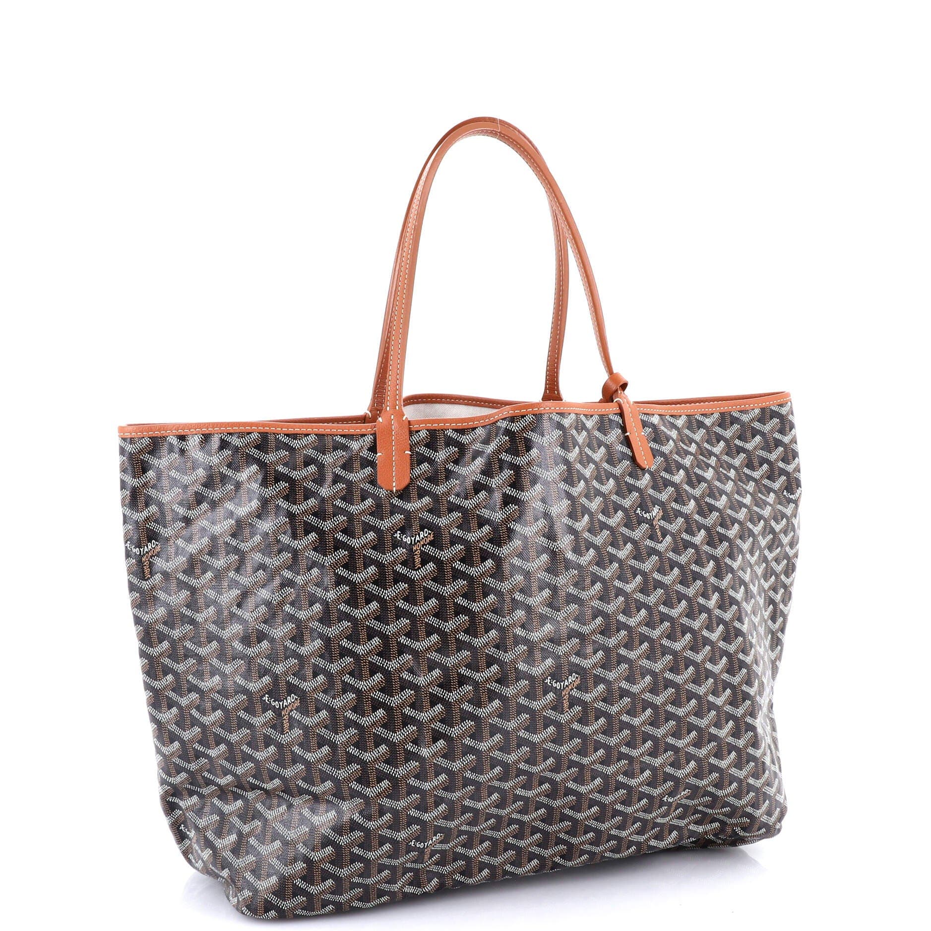 Pre-Owned Goyard Saint Louis Tote Coated Canvas GM, Alternate, color, 