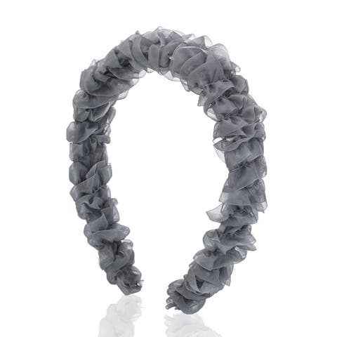 Ruffled Sheer Headband