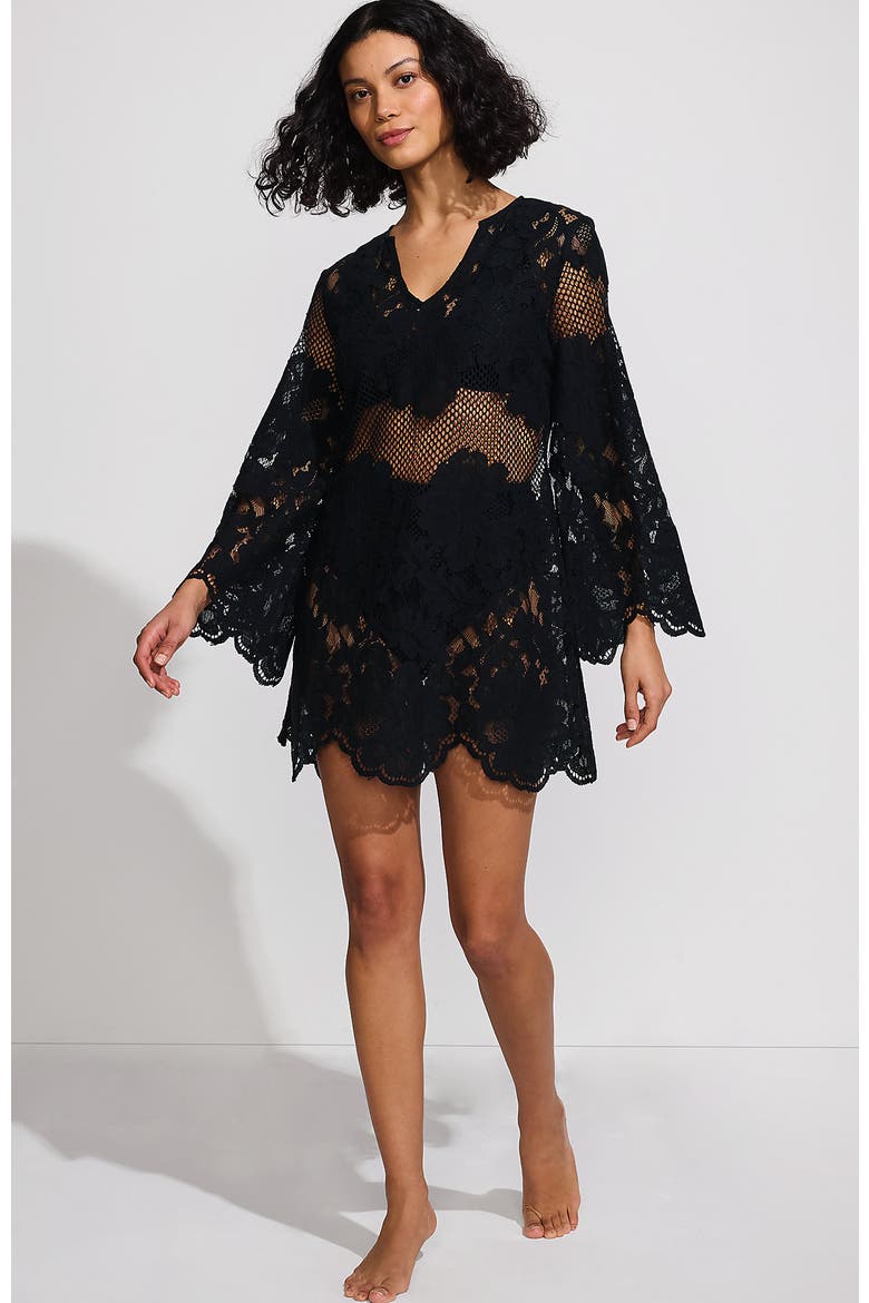 long sleeve beach cover up dress O'Neill Belizin Women's Long Sleeve Cover Up - Blue