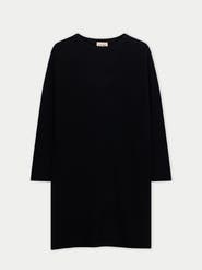Gobi Cashmere C-Neck Knit Dress