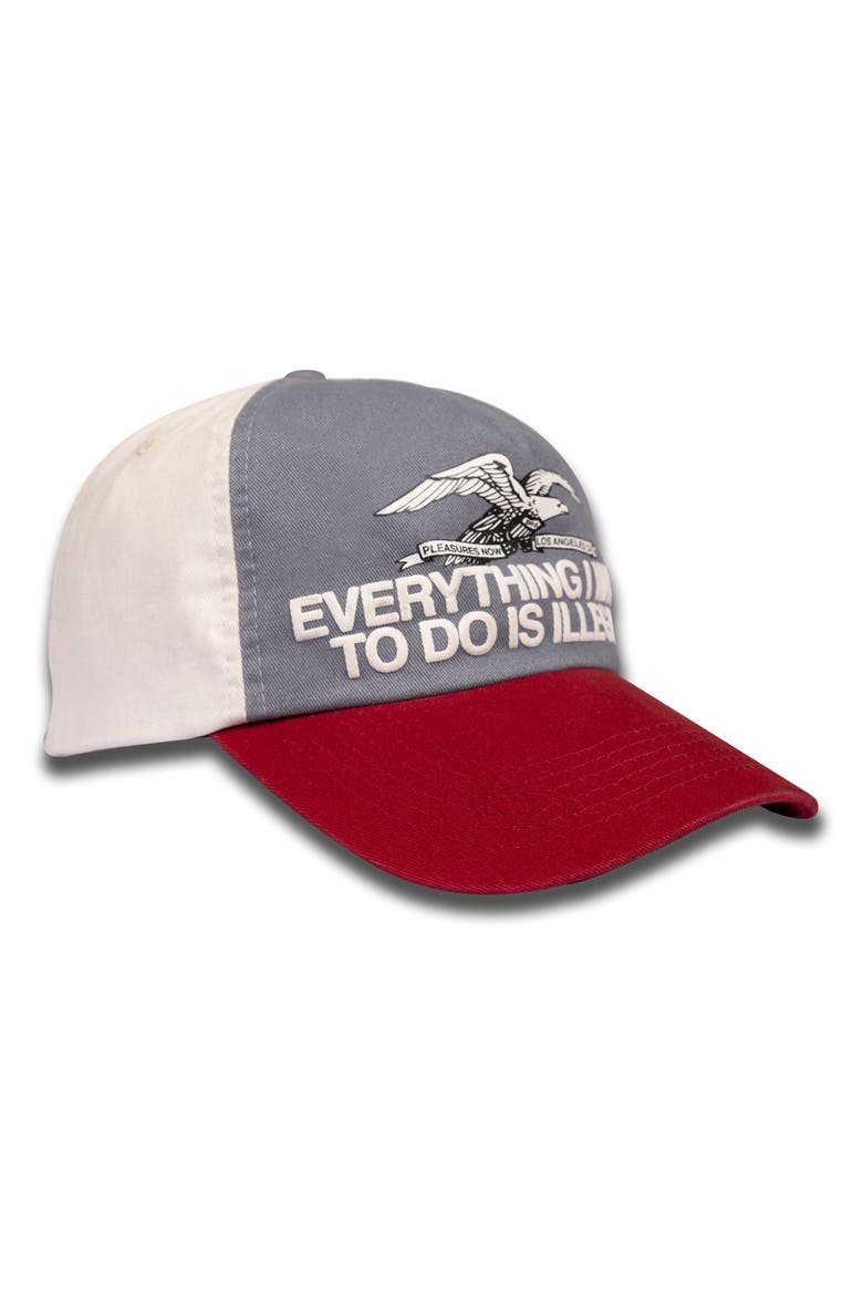 Illegal Snapback Baseball Cap, Alternate, color, MULTI