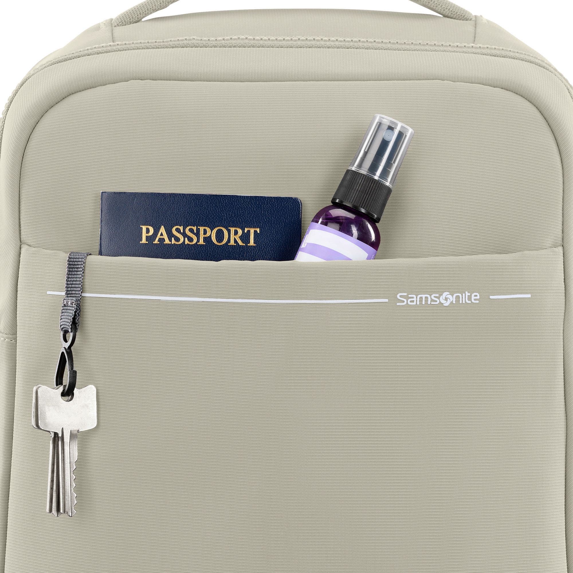 Better Than Basic Travel Backpack, Alternate, color, Limestone Grey