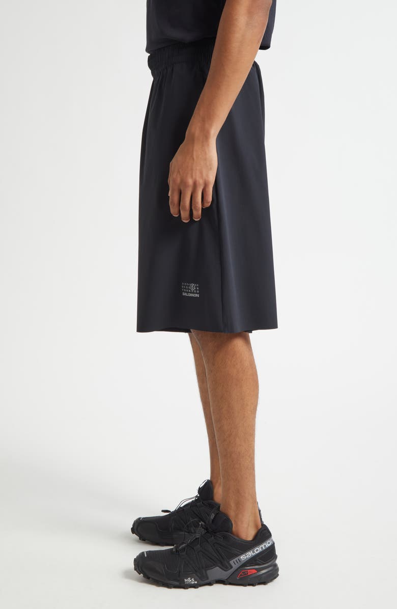 MM6 Maison Margiela x Salomon Numeric Logo Running Shorts, Alternate, color, 
