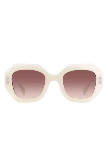 Isabel Marant 52mm Gradient Geometric Sunglasses