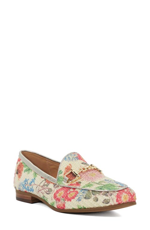 Dune London Glair Loafer In Raffia