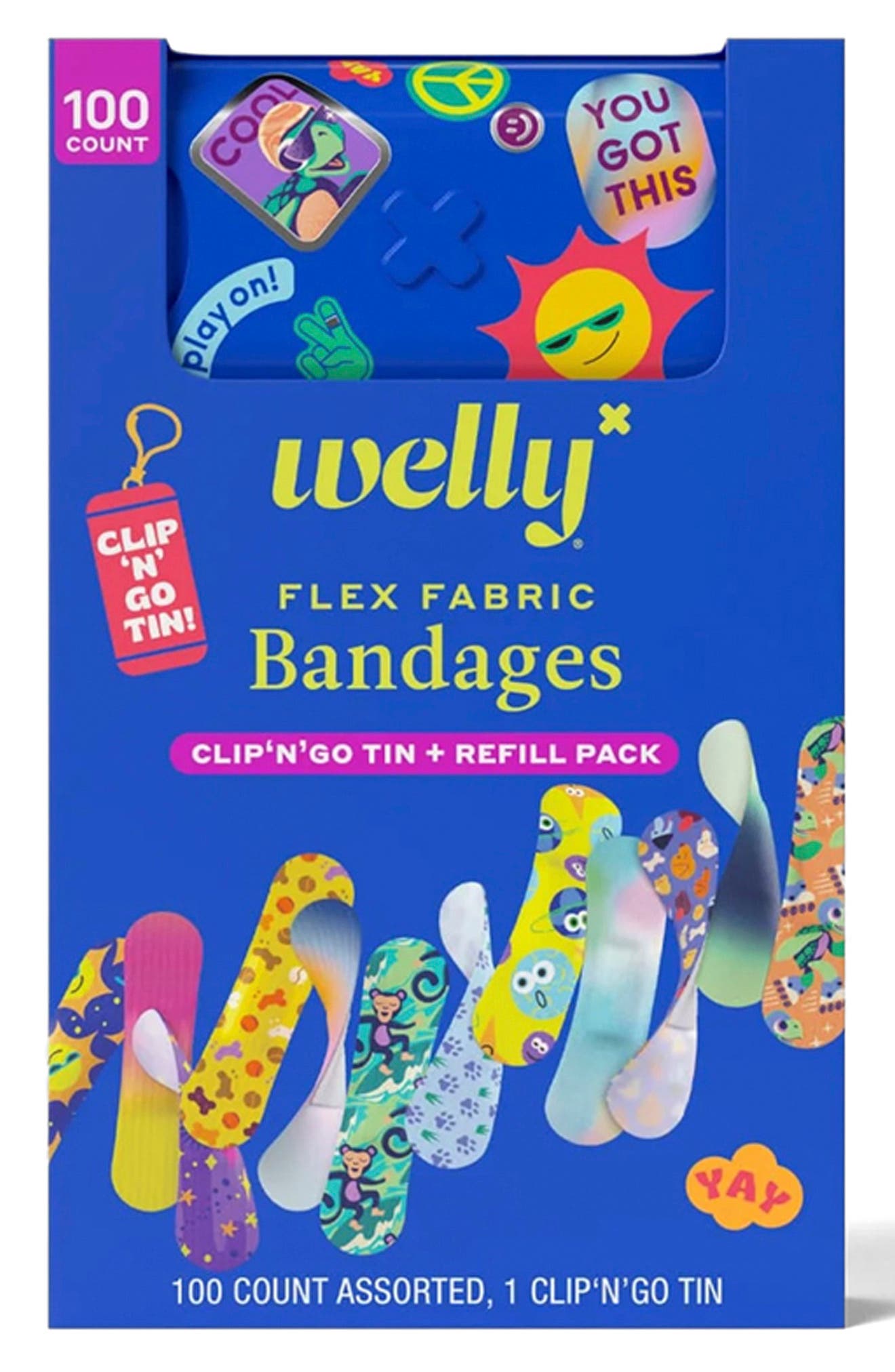 WELLY Flex Fabric Clip 'n' Go Bandages Set