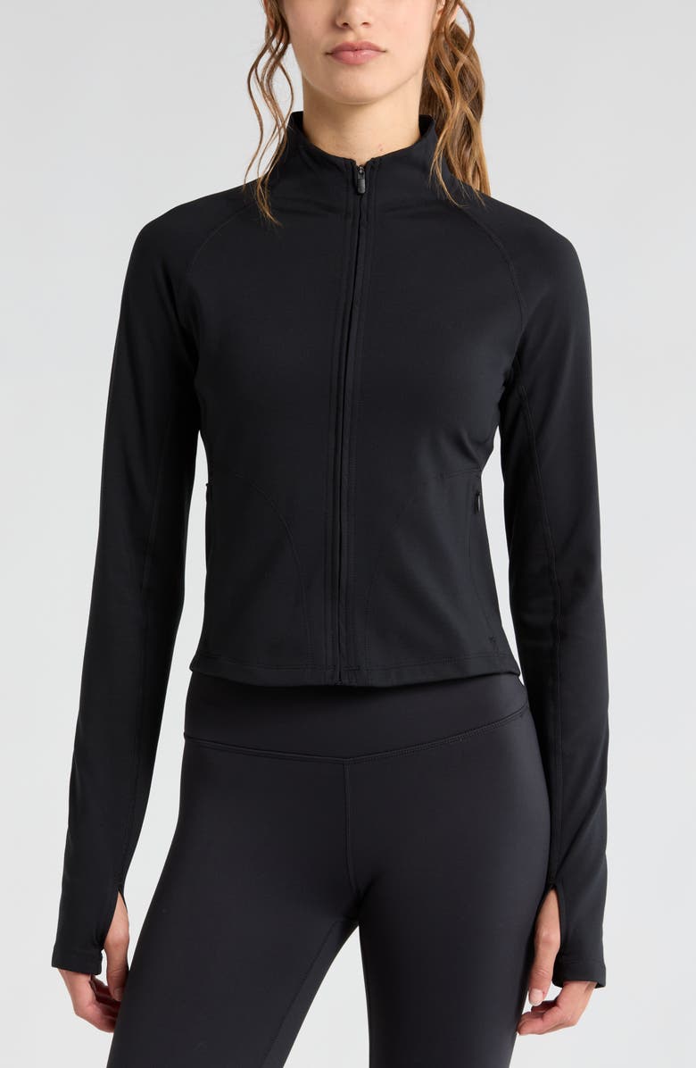 Zella Active Fleece Lined Jacket, Alternate, color,