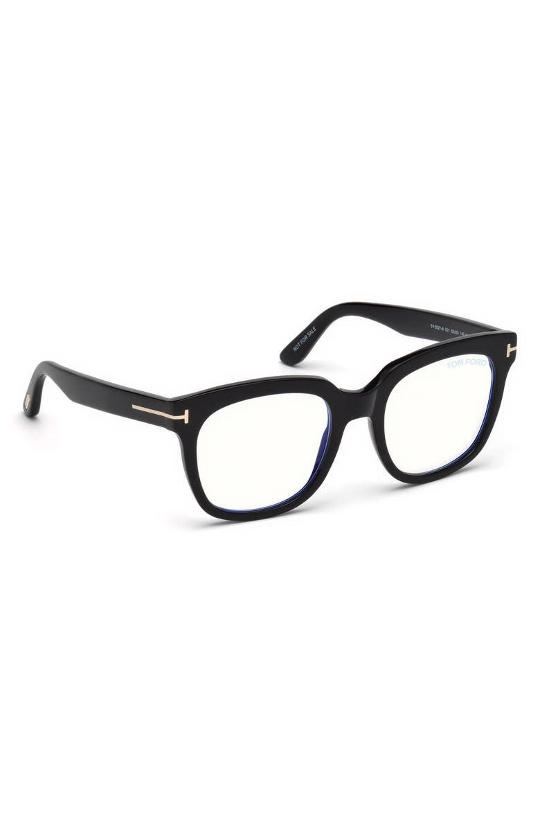 TOM FORD 52mm Blue Light Blocking Glasses, Alternate, color,