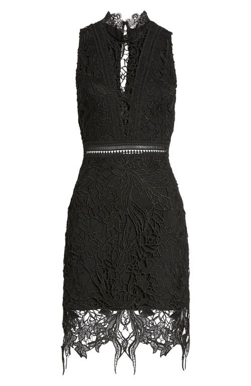 Astr The Label Felicity Sheath Dress In Black