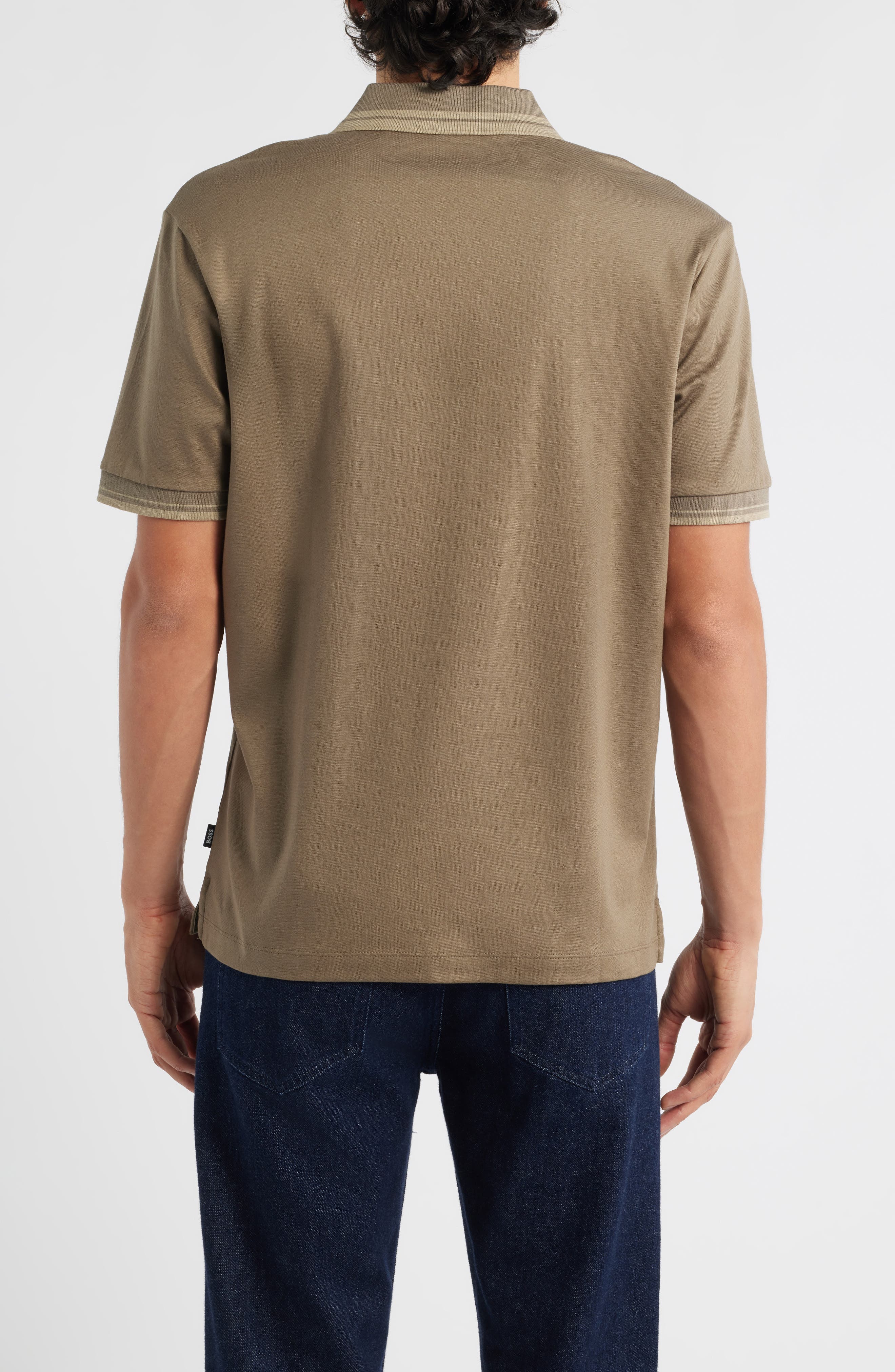 Parlay Tipped Cotton Polo - image 4