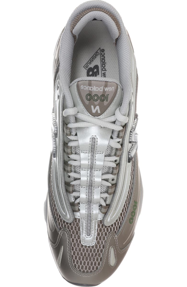 New Balance Gender Inclusive 1000 Sneaker, Alternate, color, Arid Stone/ Silver Metallic