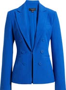 Tahari ASL Faux Double Breasted Jacket