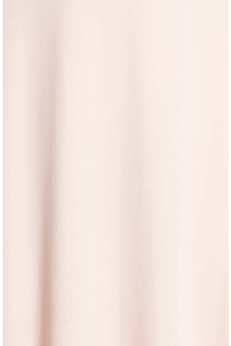 Ruffle Neck Halter Gown, Alternate, color, BLUSH