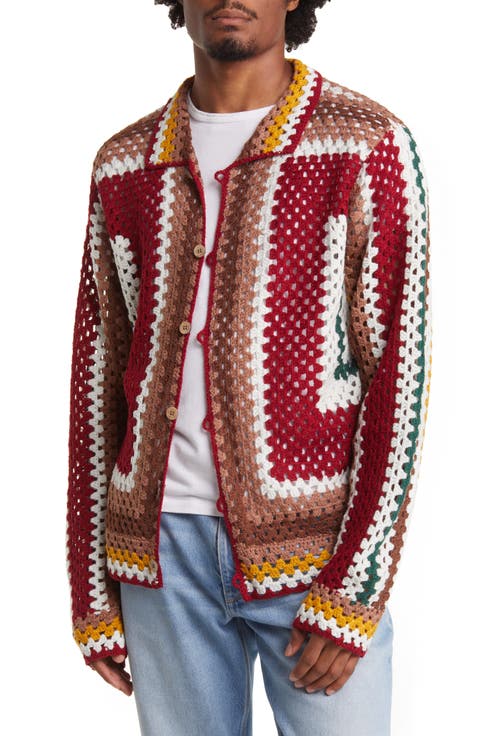 Granny Crochet Overshirt