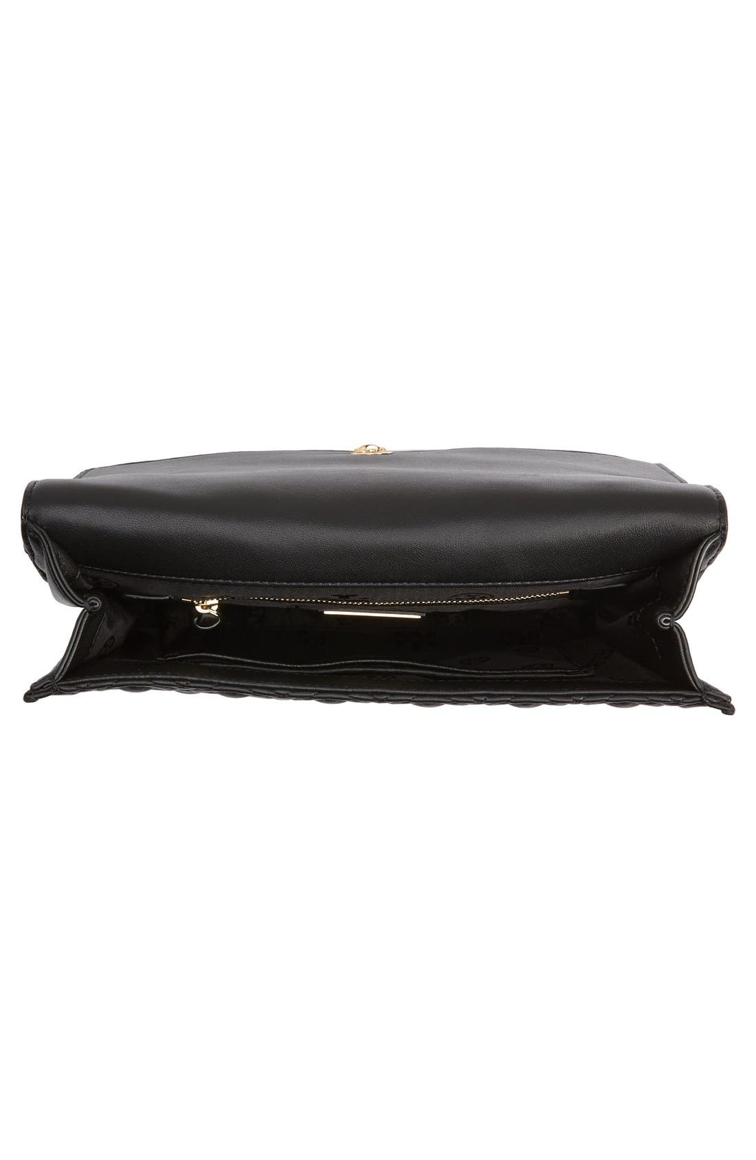 'Fleming' Convertible Shoulder Bag, Alternate, color, BLACK