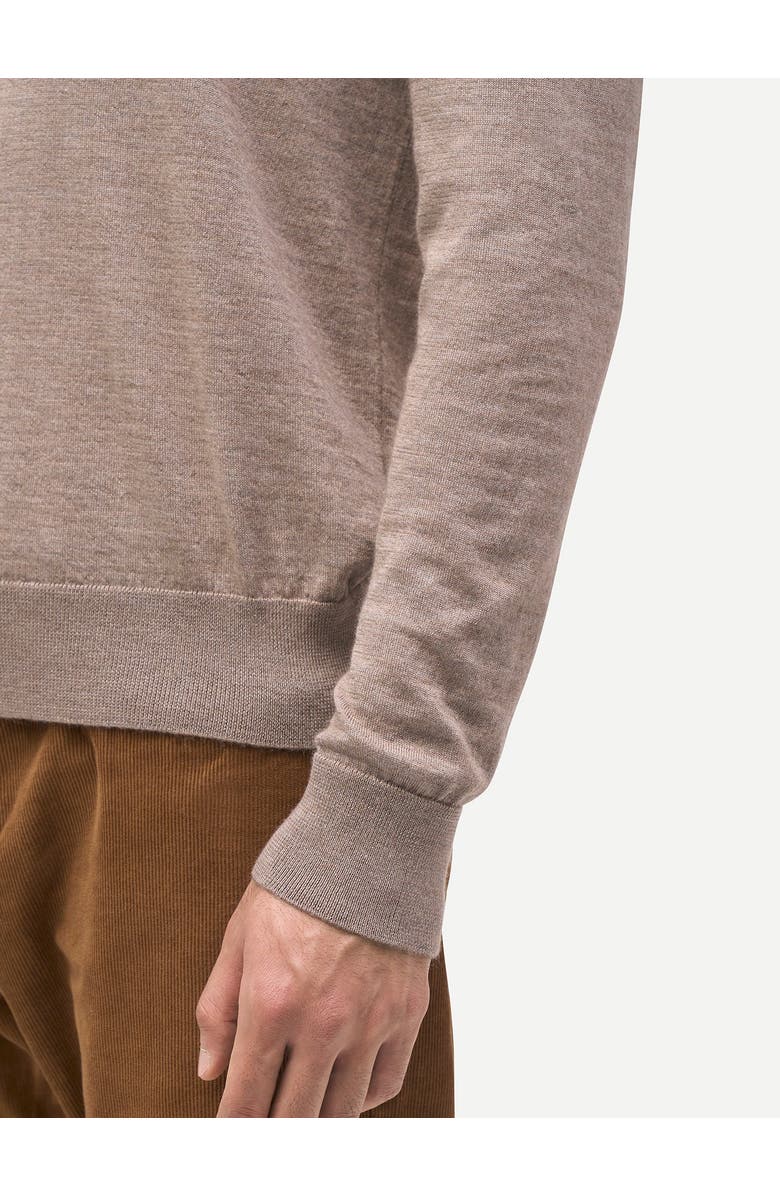 Gobi Cashmere Cashmere Silk C-Neck Sweater, Alternate, color, Timber Wolf