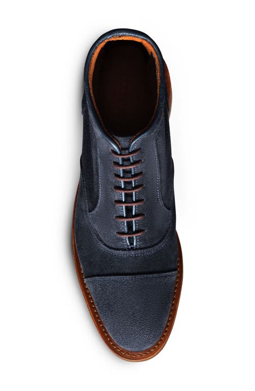 Allen Edmonds Park Avenue Verse Cap Toe Oxford Boot In Blue
