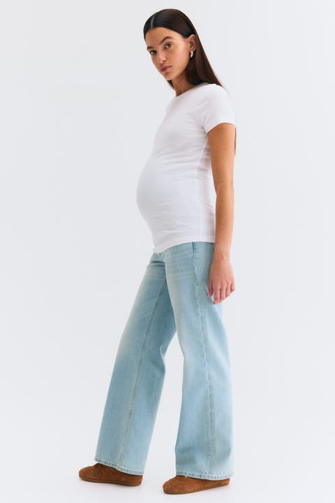 Mama straight jeans