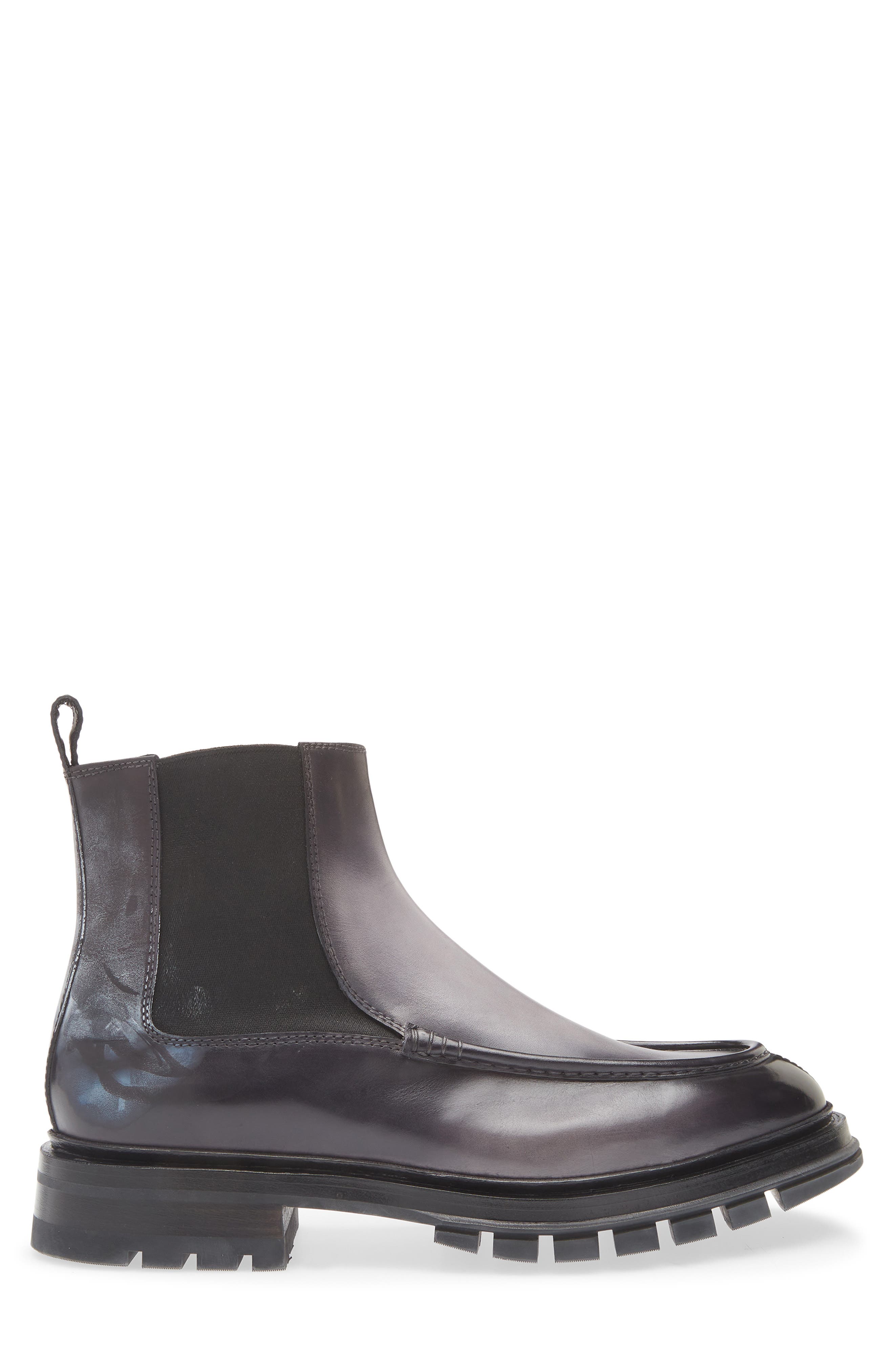 Santoni Chelsea Boot, Alternate, color, Grey