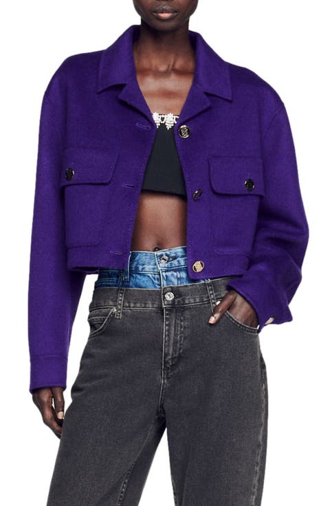 Street Crop Wool Jacket