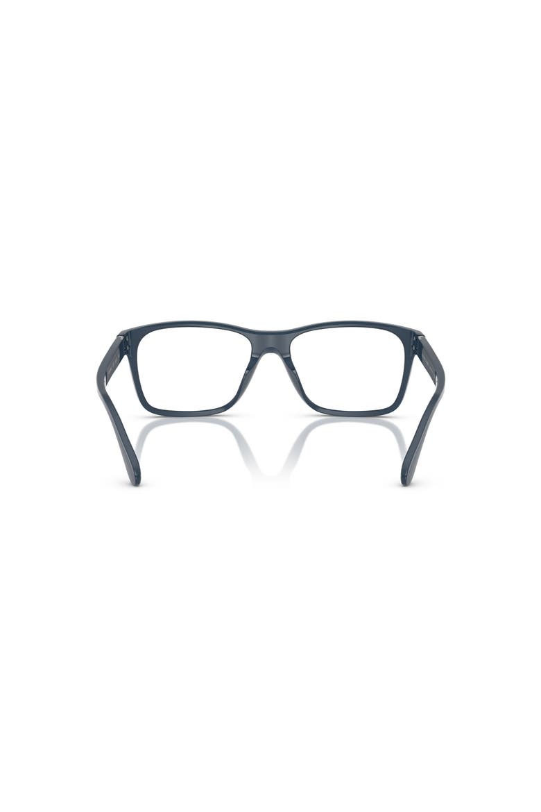 56mm Rectangle optical glasses, Alternate, color, Blue