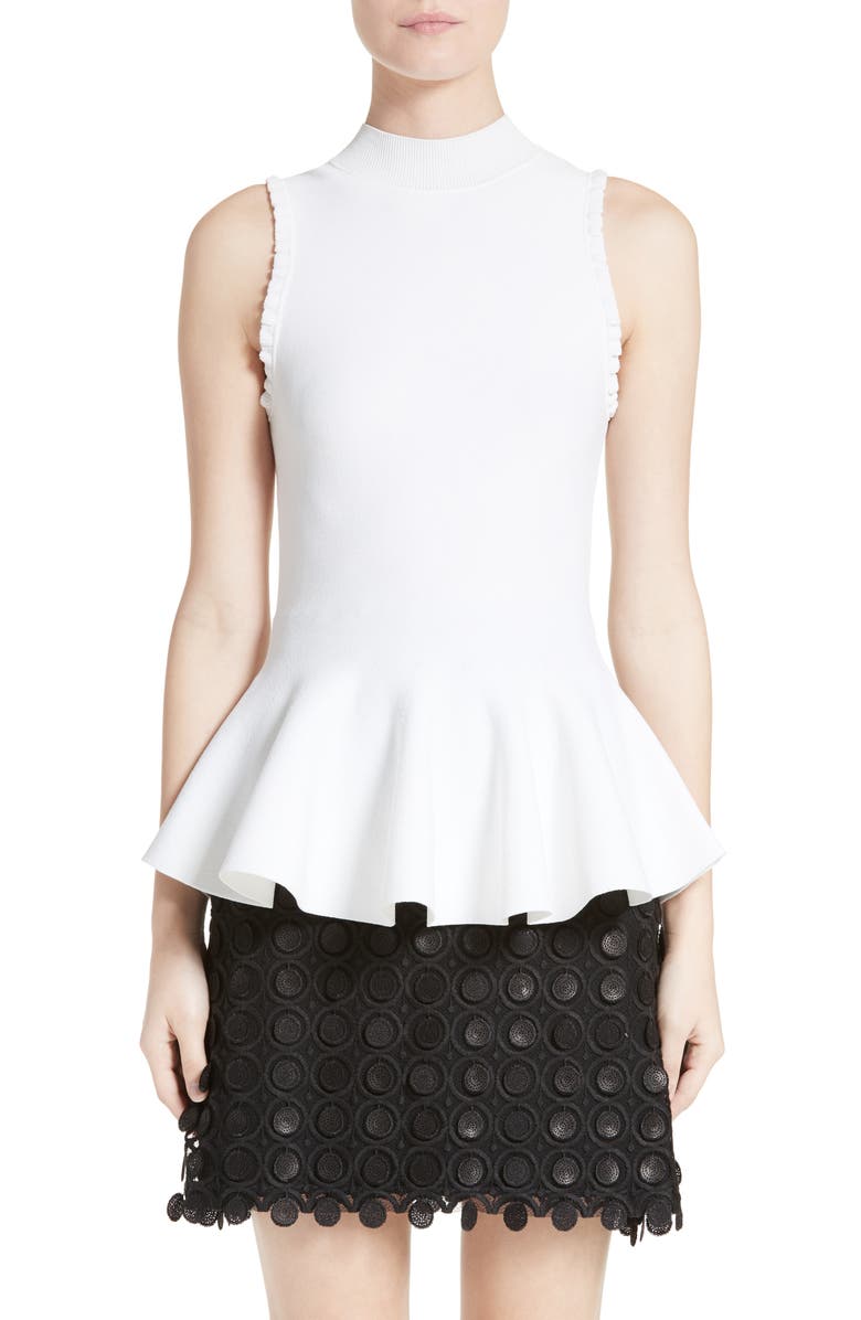 Carven Peplum Tank, Main, color,