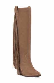 Vince Camuto Pelia Fringe Knee High Boot