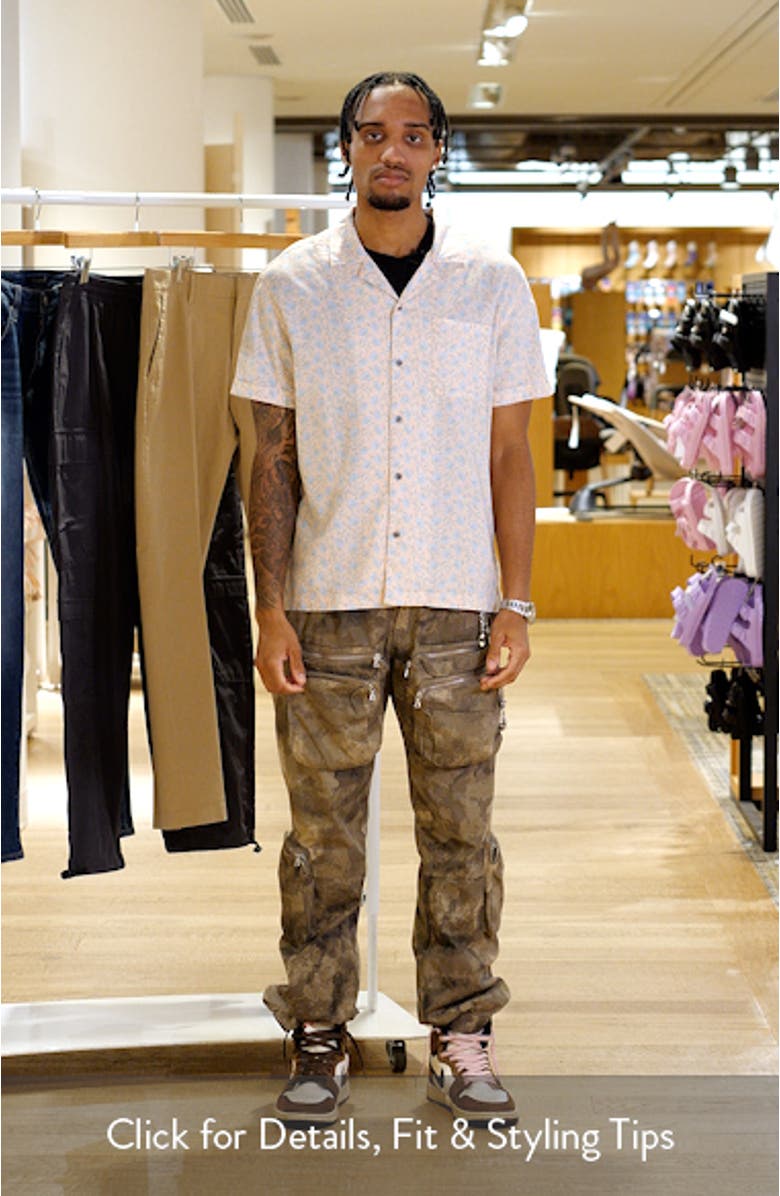 Waimea Short Sleeve Linen Blend Camp Shirt, sales video thumbnail