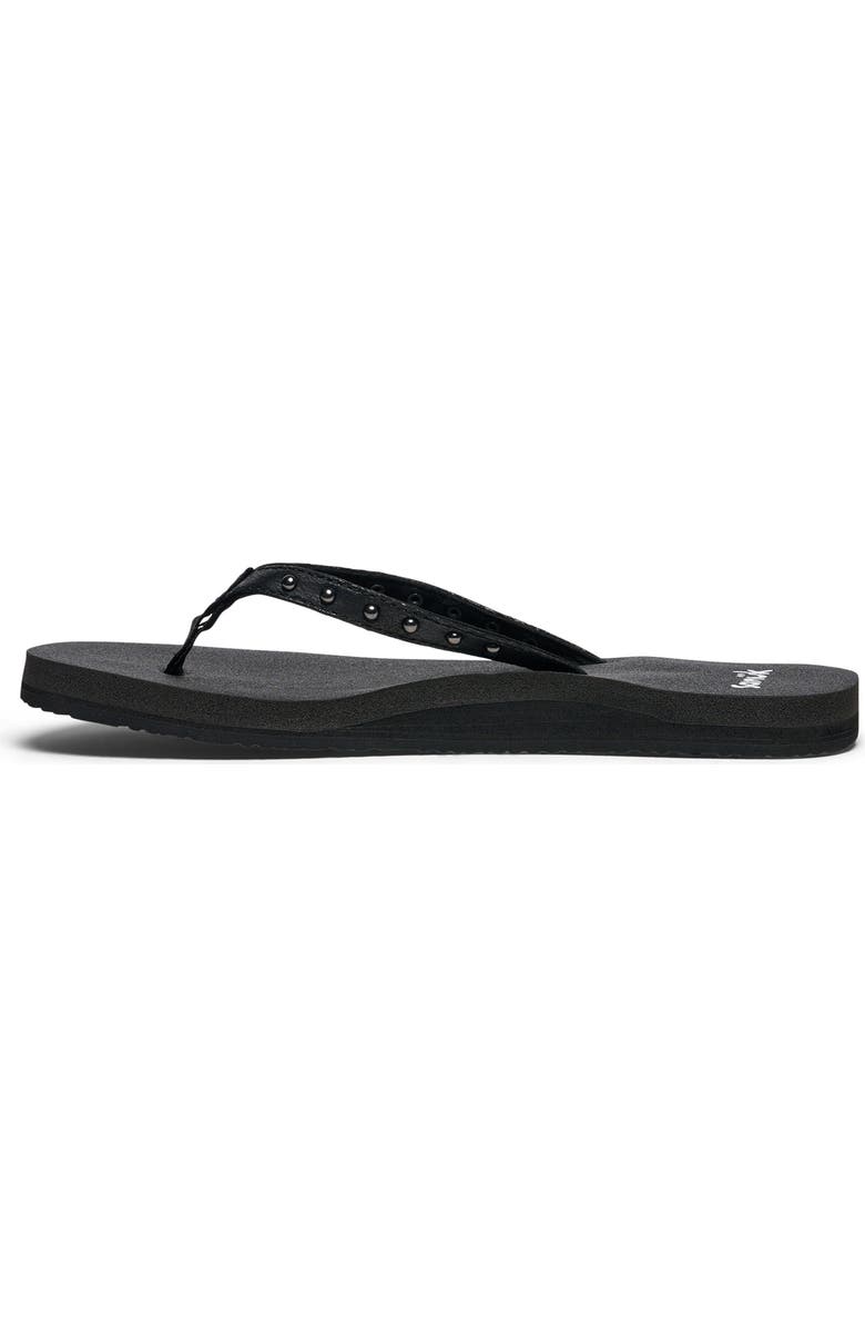 Sanuk Yoga Joy II Stud Flip Flop, Alternate, color,