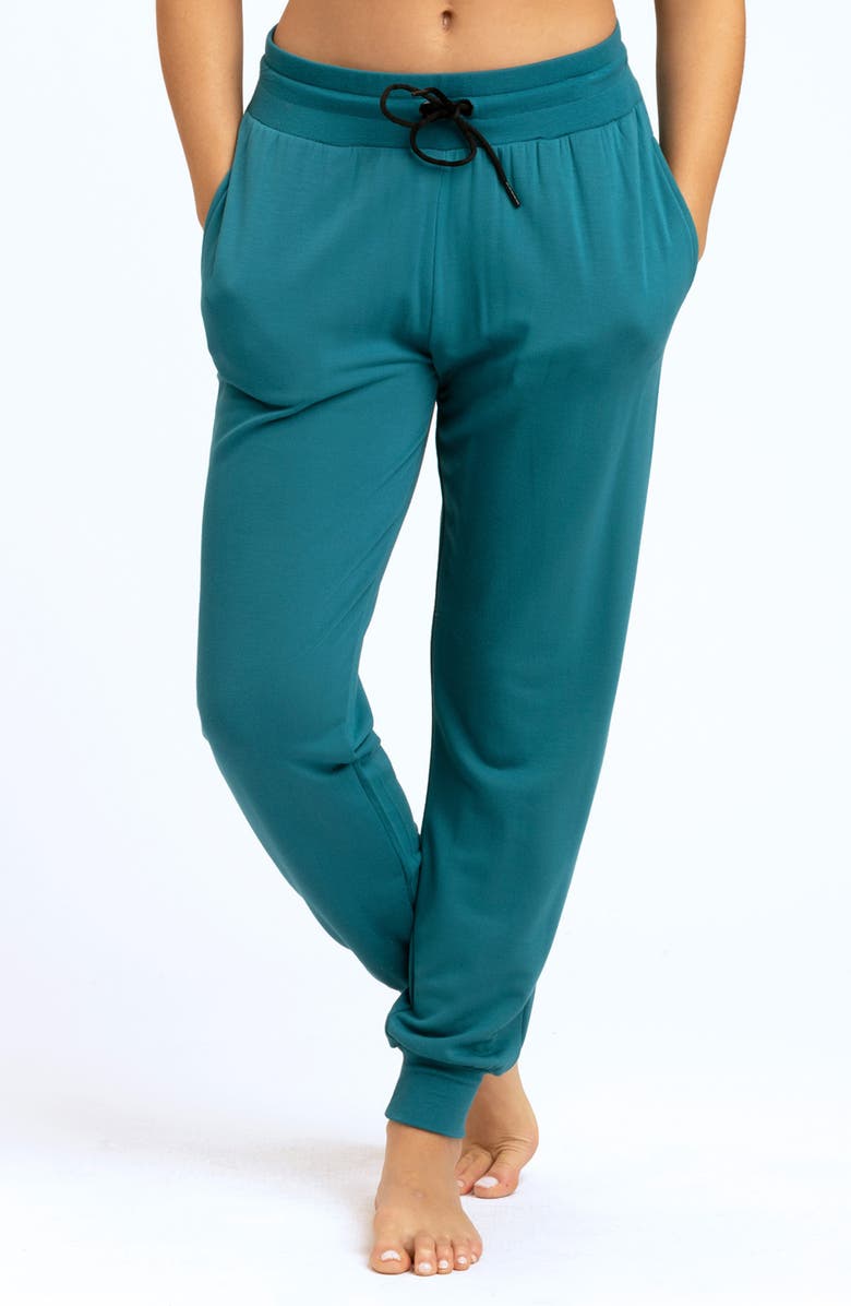 Threads 4 Thought Connie Fleece Joggers, Alternate, color, Parrotfish