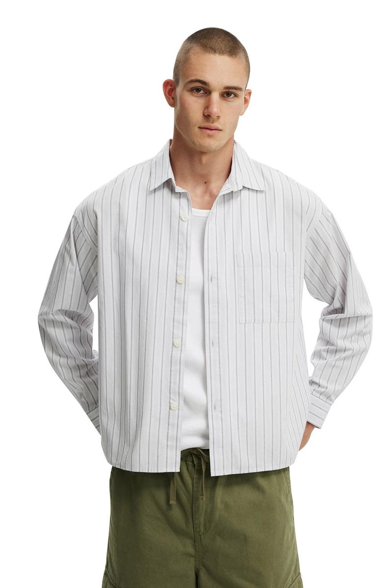 Cotton On Men's Hampton Long Sleeve Shirt, Main, color, 