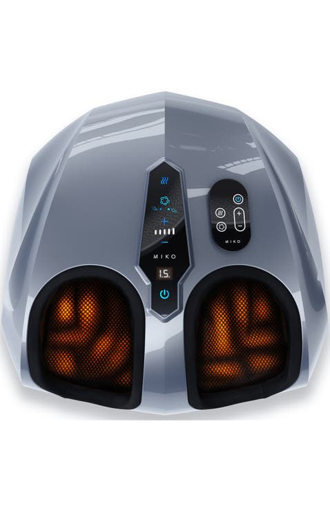 Shiatsu Foot Massager with Heat, LCD Display